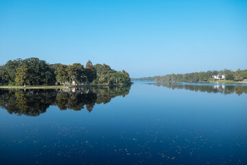 Landscape of Historical Town of Temple Terrace Florida