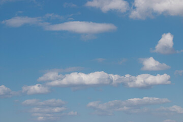 The perfect harmony of mountain and cloud with the sky