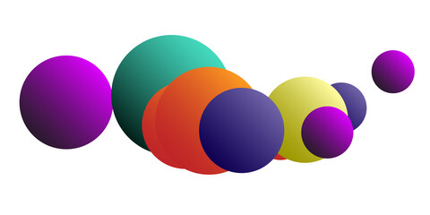 Ball shape gradients. 