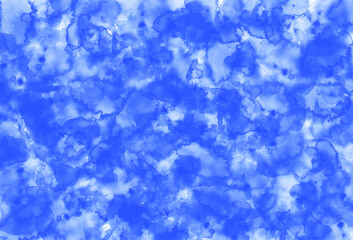 abstract blue watercolor background and texture