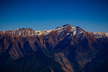 Fototapeta na wymiar View at Munsiyari, Uttarakhand, India.