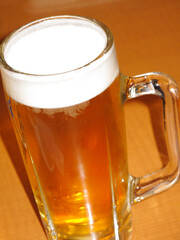 ジョッキに入った生ビール