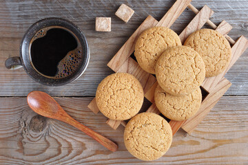 Cookie and coffee