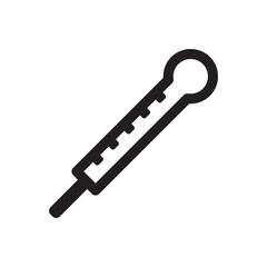 thermometer icon - body temperature icon	