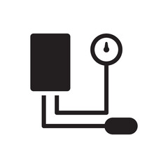 Blood pressure measurement icon