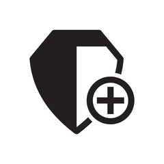 Health safety icon - medical protection icon	