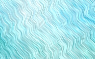 Obraz premium Light BLUE vector backdrop with bent lines.