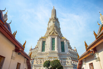 Fototapeta premium Wat Arun Temple at Bangkok ,Thailand