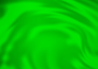 Light Green vector blurred shine abstract template.