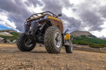 View of a quad in the foreground © giadophoto