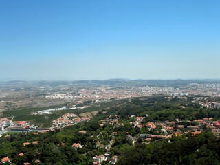 Portugal, city of Sintra, Moorish castle