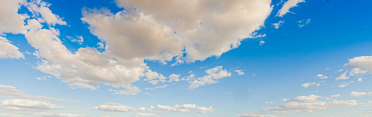 Image of a partly cloudy and partly clear sky during the day