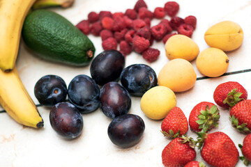 fruits and berries