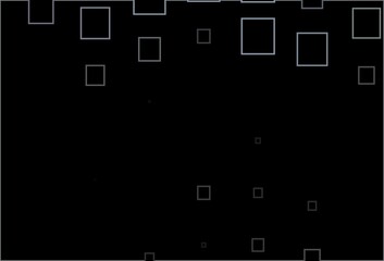 Dark Black vector backdrop with rhombus.