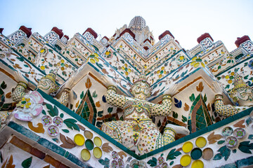 Wat Arun Temple at Bangkok ,Thailand