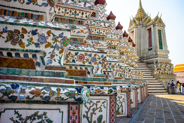 Wat Arun Temple at Bangkok ,Thailand