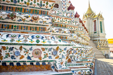 Wat Arun Temple at Bangkok ,Thailand