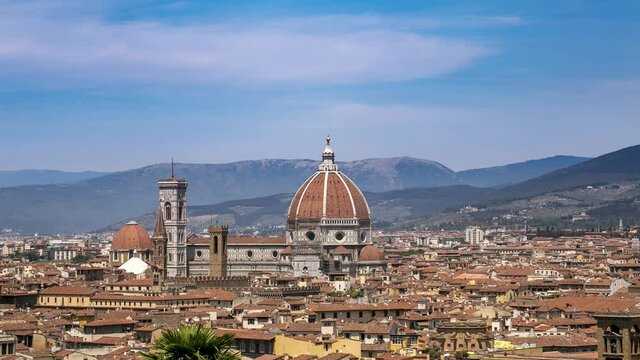 4K Timelapse Cathedral of Santa Maria del Fiore, Florence
