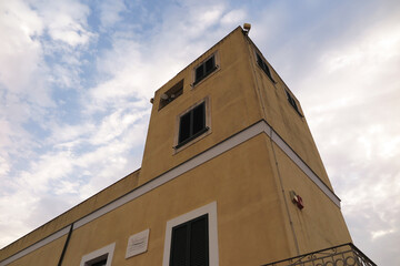 Obraz premium Isola di Ventotene, sede del museo della migrazione ornitologica