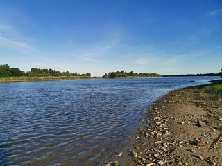 river and sky