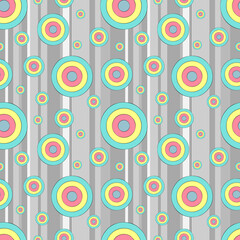 Vector background with abstract circles - 385332321