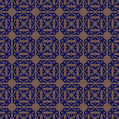 Decorative Asian Folk Seamless Pattern. Traditional Ornament of Asian Nomads: Kyrgyz, Kazakhs, Bashkirs, Tatars, Yakut, Mongols. Ethnic Vector Illustration for Paper Products, Textiles.	