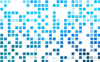 Light BLUE vector layout with lines, rectangles.