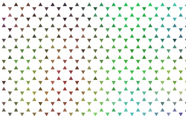 Light Multicolor, Rainbow vector seamless backdrop with lines, triangles.