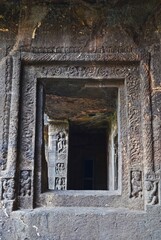 Fototapeta na wymiar Heritage Site Ajanta Caves at Aurangabad of Maharashtra India
