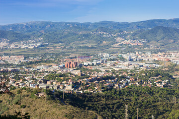 Fototapeta na wymiar Views of the Baix Llobregat