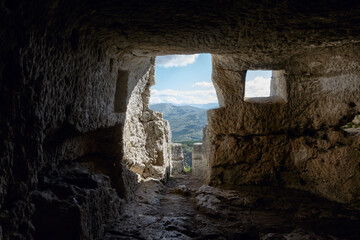 The ancient cave city of Mangup Kale