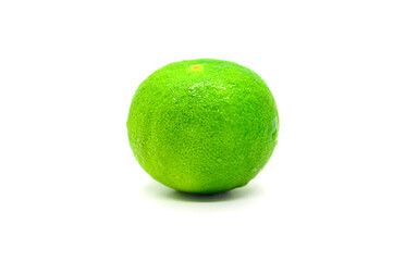 Lemon on a white background