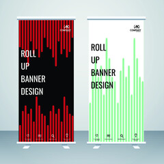 Creative roll up design template