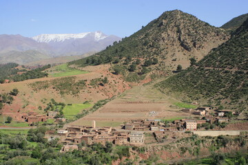paysage rift marocain
