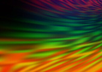 Dark Multicolor, Rainbow vector bokeh pattern.