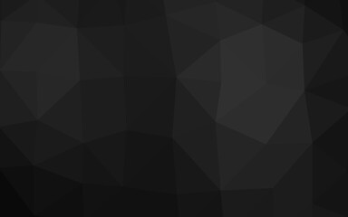 Obraz premium Dark Silver, Gray vector abstract mosaic background.