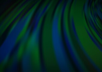 Dark BLUE vector abstract bokeh pattern.