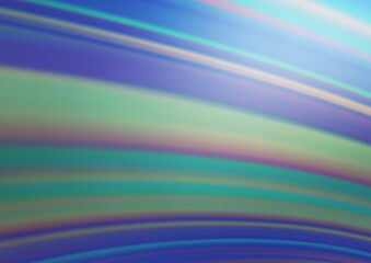 Light BLUE vector blurred bright template.