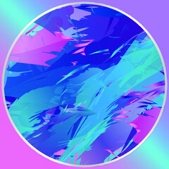 luxury abstract background in pink and blue