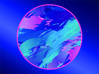 luxury abstract background in pink and blue