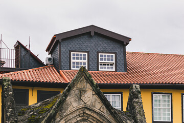 Views of the historic buildings of Guimarães, the birthplace of Portugal