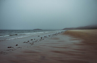 beach in the morning
