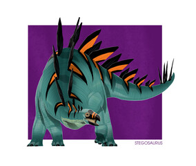 Stegosaurus © Timothy J. Bradley