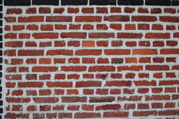Hauswand aus Ziegeln
