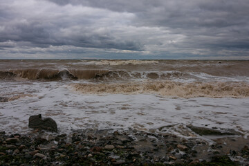 Sturm an der Ostsee