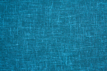 Texture canvas background,  textile fabric, turquoise color