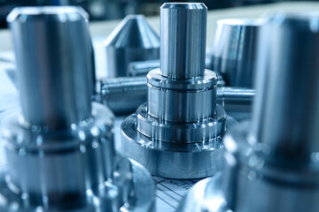 Metal products from high-strength steel made on high-precision metalworking equipment.