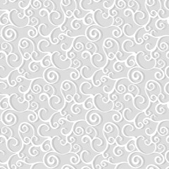  seamless abstract pattern with curve lines