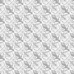 Seamless floral ornamental pattern