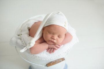 Photo of a wonderful newborn baby boy